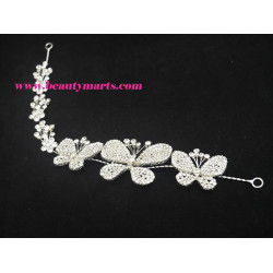 Bridal Rhinestone Butterfly Headband Bridal Rhinestone Butterfly Headband